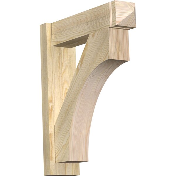 Ekena Millwork Westlake Rough Sawn Arts and Crafts Outlooker, Douglas Fir, 6"W x 22"D x 26"H OUT06X22X26WTL03RDF - main